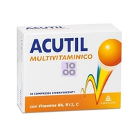 ACUTIL MULTIVITAMINICO 20 COMPRESSE EFFERVESCENTE