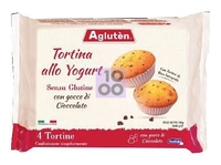 AGLUTEN TORTINA ALLO YOGURT CON GOCCE DI CIOCCOLATO 4 X 40 G