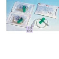 AGO PER INFUSIONE CON ALETTE ANALLERGICO GAUGE 23 CUPER 0, 63MM