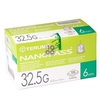 Ago Per Penna Da Insulina Nanopass 32, 5 Gauge Lunghezza 6 Mm 100 Pezzi