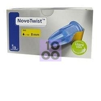 AGO PER PENNA DA INSULINA NOVOTWIST GAUGE 30 LUNGHEZZA 8 MM100 PEZZI
