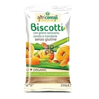 Altricereali Biscotti Di Grano Saraceno Con Carota E Mandorle Bio 250 G