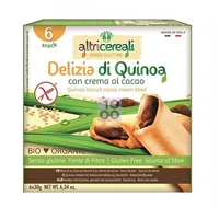 Altricereali Delizia Quinoa Con Crema Di Cacao Bio 180 G