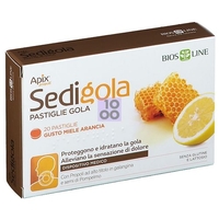 Apix Propoli Sedigola Miele/Arancia Di Sicilia 20 Pastiglie