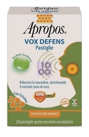 APROPOS VOX DEFENS MENTOLO EUCALIPTOLO 20 PASTIGLIE