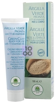 ARGILLA VERDE PRONTA TUBO CON OLI ESSENZIALI 100 ML