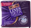 Assorbente Lines Seta Ultra Lungo Con Ali 11 Pezzi