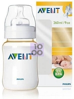 AVENT BIBERON CLASSIC IN PES 0% BPA MIELE 260 ML