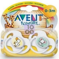 AVENT SUCCHIETTO DECORATO 3-6M 2 PEZZI