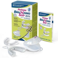 Bite Universali Automodellanti Bruxismo Stop Forhans 2 Pezzi