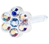 BLOMDAHL FORALOBO MP DAISY 5MM RAINBOW/ALEXANDRITE