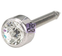 BLOMDAHL FORALOBO ST BEZEL 4MM CRYSTAL