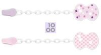 Chicco Physio Clip Catenella Rosa