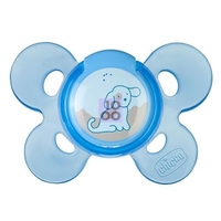 CHICCO SUCCHIETTO SILICONE AZZURRO 0M+ 1 PEZZO