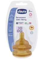 Chicco Tettarella Well Being 2 Mesi+ Adj Lattice 2 Pezzi