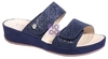 CHRISTY 2.0 PRINSUEBIS-W NAVY BLUE MEMORY CUSHION COMFORT PLUS PELLE PELLE TPR G 39 COLLEZIONE SS20