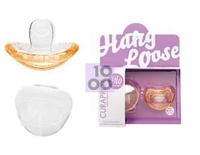 CURAPROX BABY SUCCHIETTO 2 PEZZI TG 0 COLORE ARANCIO + SCATOLA PER IGIENIZZAZIONE