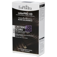 Euphidra Colorpro Xd 300 Castano Scuro Gel Colorante Capelli In Flacone + Attivante + Balsamo + Guanti
