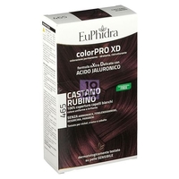 Euphidra Colorpro Xd 465 Cast Rubino Gel Colorante Capelli In Flacone + Attivante + Balsamo + Guanti