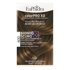 Euphidra Colorpro Xd 600 Biondo Scuro Gel Colorante Capelli In Flacone + Attivante + Balsamo + Guanti
