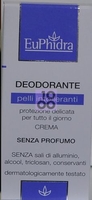 EUPHIDRA DEODORANTE IN CREMA IN TUBO CON ASTUCCIO EUPHIDRA