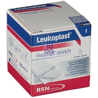 Fascia Autoadesiva Ipoallergenica Fixomull Stretch Per Fissaggio Cateteri M 5 X 5 Cm