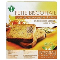 Fette Biscottate Integrali Ai Semi Di Lino Senza Zucchero 270 G