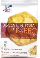 Fsc Biscotti Integrali Di Farro Bioa Ad Alto Contenuto Di Fibre Con Olio Di Girasole Senza Olio Di Palma 400 G