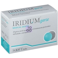 Iridium Garza Oculare Medicata In Tessuto Non Tessuto 20 Pezzi