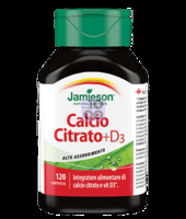 JAMIESON CALCIO CITRATO + VITAMINA D3 120 COMPRESSE