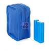 KIT TRASPORTO 5 FIALE COMPLETO DI MATTONELLA REFRIGERANTE EDI CUSTODIA COLD PACK