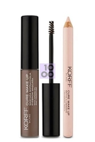 Korff Cure Make Up Kit Sopracciglia Con Mascara Sopracciglia 01 + Matita Illuminante 01