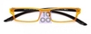 OCCHIALE DA LETTURA PREMONTATO NECK ARANCIONE +1, 50