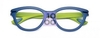 OCCHIALE DA LETTURA PREMONTATO PLATINUM VAMP BLU/VE +1, 50