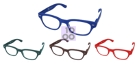 Occhiale Da Lettura Premontato T Vedo Gummy 2 Nero +2, 00 Diottrie