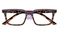 Occhiale Da Lettura Premontato Twins Gold Bellag Demi/Rosso +3, 50