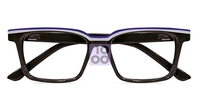 OCCHIALE DA LETTURA PREMONTATO TWINS GOLD BELLAG NERO/BLU +1, 50