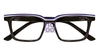 OCCHIALE DA LETTURA PREMONTATO TWINS GOLD BELLAG NERO/BLU +3, 50
