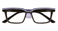 OCCHIALE DA LETTURA PREMONTATO TWINS GOLD BELLAG NERO/BLU +3, 50