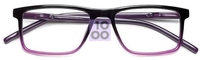 Occhiale Da Lettura Premontato Twins Gold Detriot Viola +1, 00