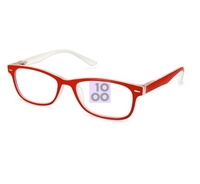 Occhiale Da Lettura Premontato Twins Gold Ice Rosso +1, 00
