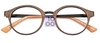 OCCHIALE DA LETTURA PREMONTATO TWINS PLATINUM NEW ORLEANS MARRONE +1, 00