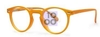 OCCHIALE DA LETTURA PREMONTATO TWINS PLATINUM SMILE ARANCIO+1, 00