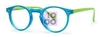 OCCHIALE DA LETTURA PREMONTATO TWINS PLATINUM SMILE AZZURRO/VE +1, 00