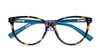OCCHIALE DA LETTURA PREMONTATO TWINS PLATINUM VEN DEMI/BLUE +3, 50