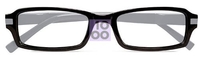 OCCHIALE DA LETTURA PREMONTATO TWINS SILVER GENTLEMAN GRIGIO +2, 00