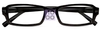 OCCHIALE DA LETTURA PREMONTATO TWINS SILVER GENTLEMAN NERO +3, 00