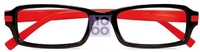 OCCHIALE DA LETTURA PREMONTATO TWINS SILVER GENTLEMAN ROSSO+3, 50