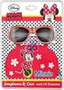 OCCHIALE KIDS GIRLS MINNIE ROSSO A POIS BIANCO + POCHETTE