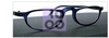 OCCHIALE PREMONTATO OPTI 3 OCCHIALE BLU 2, 00DIOTTRIE